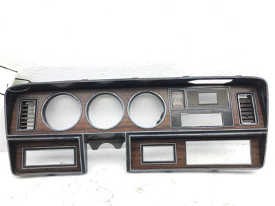 1981-1983 Dodge Ram W350 Speedometer Trim Bezel Dash Surround Panel Woodgrain