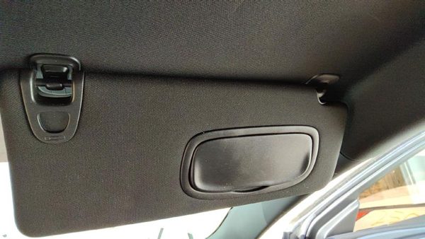 2015 Chrysler 200 Passenger Right Sun Visor Oem Black X9 5Mt86ml2ad — photo 6