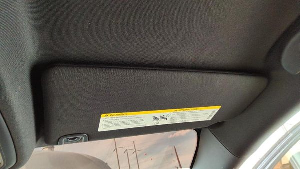 2015 Chrysler 200 Passenger Right Sun Visor Oem Black X9 5Mt86ml2ad — photo 1
