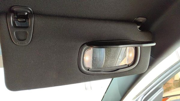 2015 Chrysler 200 Passenger Right Sun Visor Oem Black X9 5Mt86ml2ad — photo 8