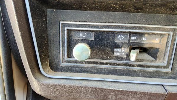 1981-1993 Dodge D350 Headlight Switch Control Knob Buttons Dash Oem — photo 2