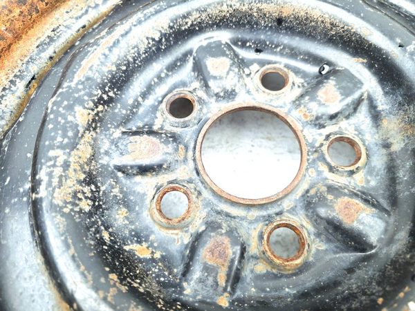 1964-1966 Ford Thunderbird Coupe 15' Steel Wheel Oem Factory Rim — photo 8