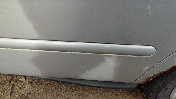 96-07 Ford Taurus Driver Left Rear Moulding From Door Back Trim Strip Silver Ts — photo 2