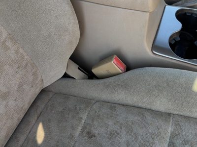 03-09 Kia Sorento Passenger Right Front Seat Belt Buckle Receiver Oem Beige Fc