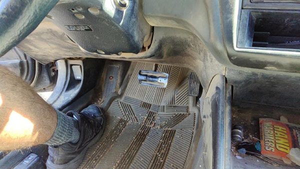 1998-2002 Honda Accord Lower Dash Under Column Knee Bolster Trim Panel Oem Gray — photo 5