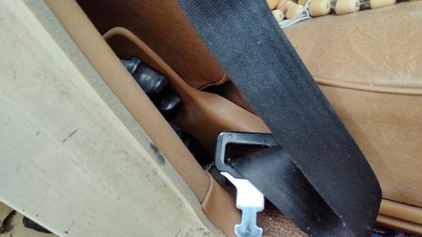 1979-1985 Mercedes 300Td Passenger Right Side Seat Trim Panel Oem Brown — photo 5