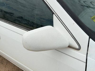 97-01 Camry Passenger Right Power Side Mirror Door Mounted Non-Heated White 040