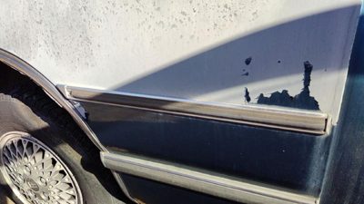 88-96 Olds Cutlass Cierra Passenger Right Rear Upper Moulding On Quarter Panel