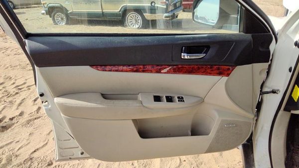 11-14 Legacy Outback Driver Left Front Door Trim Panel With Master Switch Ivory — photo 2