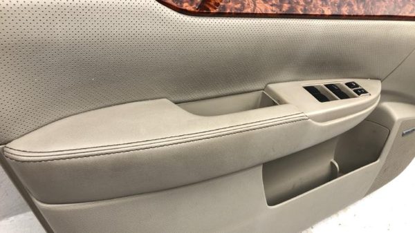 11-14 Legacy Outback Driver Left Front Door Trim Panel With Master Switch Ivory — photo 9