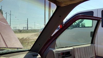 82-94 S10 Blazer Passenger Right A Pillar Trim Windshield Post Panel Oem Gray