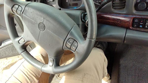 2004 Buick Lesabre Steering Wheel OEM Graphite 933 16868110 — photo 6
