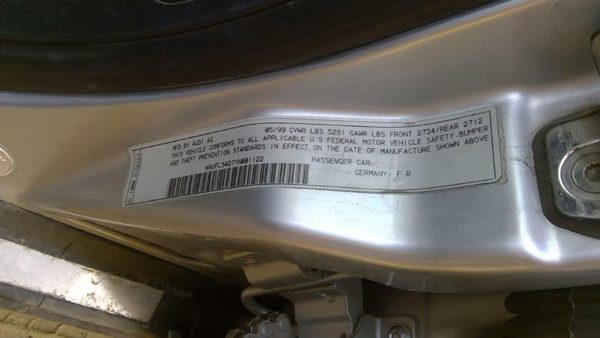 2000 Audi A8 Quattro — vehicle photo 4