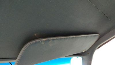 1975 Cutlass Supreme Passenger Right Sun Visor Oem 2 Door Coupe Blue