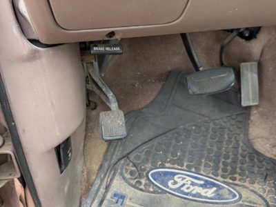 92-97 Ford F250 Parking Brake Pedal Assembly Oem Complete Emergency Unit
