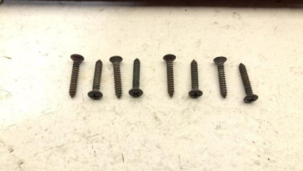 1989-1993 Ford F150 Pair Of Sun Visors Left Right Bolts Hardware Oem Rh Red — photo 3
