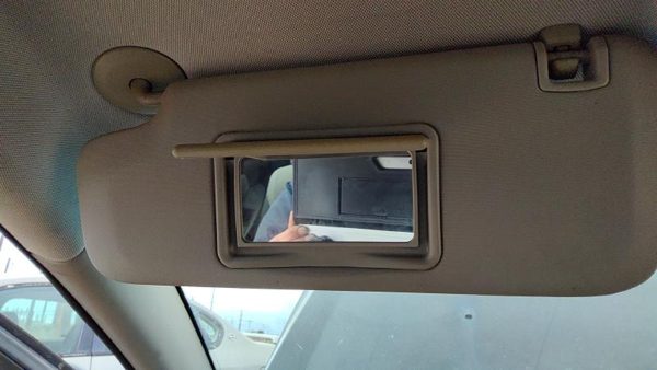 2011 LH Driver Left Sun Visor OEM Black Afb — photo 5