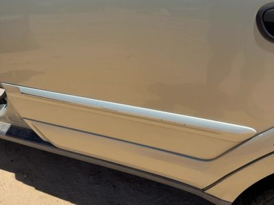 05-09 Legacy Outback Driver Left Rear Upper Moulding From Door Oem Gold 9J