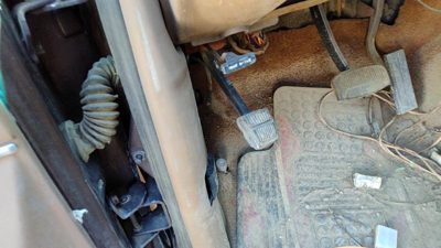 87-91 Ford F150 Parking Brake Pedal Assembly Oem Complete Emergency Unit