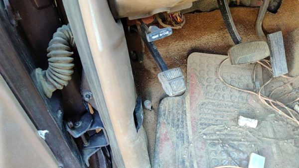 87-91 Ford F150 Parking Brake Pedal Assembly Oem Complete Emergency Unit — photo 2