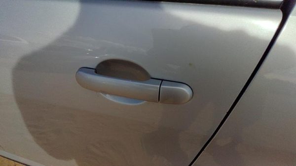 2007-2011 Nissan Versa Driver Left Rear Outside Door Handle Oem Back Silver K23 — photo 3