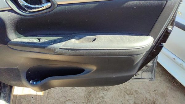 16-19 Sentra Passenger Right Front Door Trim Panel With Switches Charcoal G — photo 6
