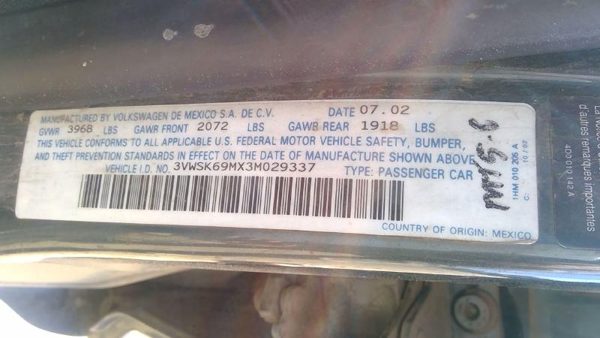 2003 Jetta Except Gli — vehicle photo 4
