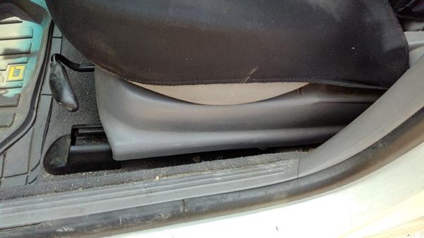 2000-2007 Focus Station Wagon Driver Left Side Seat Trim Panel Oem Gray Ea — photo 3