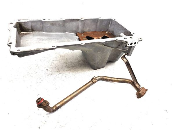 1999-2006 Sierra 2500 Hd Engine Oil Pan With Pickup Tube Oem 6.0L 12579273 — photo 1