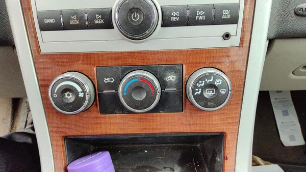 2007-2009 Chevy Equinox Temperature Control Module In Dash Heater Ac Head Unit — photo 3