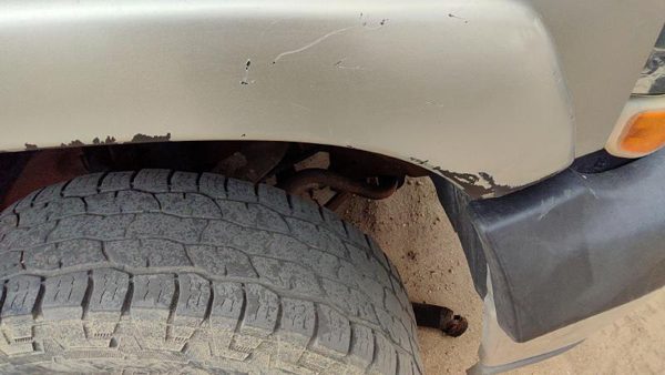 99-02 Silverado 2500 Passenger Front Wheel Flare Moulding Fender Pewter 11U — photo 6