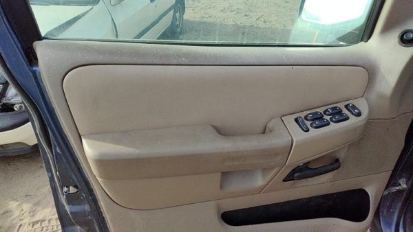 04-05 Ford Explorer Driver Left Front Door Trim Panel With Master Switch Tan Gp — photo 4