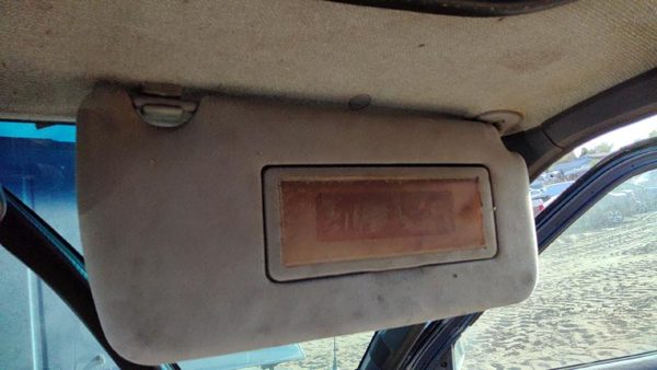 1990-1995 Nissan Pathfinder Passenger Right Sun Visor Oem Gray — photo 4