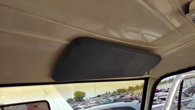 81-93 Dodge Ram W250 Passenger Right Sun Visor Oem Blue