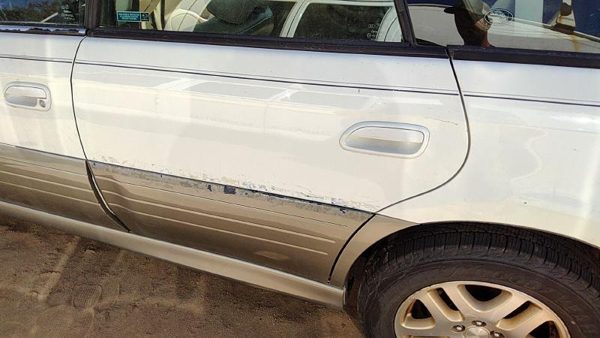 2000 Subaru Legacy Rear Door LH White 8Y3 — photo 4