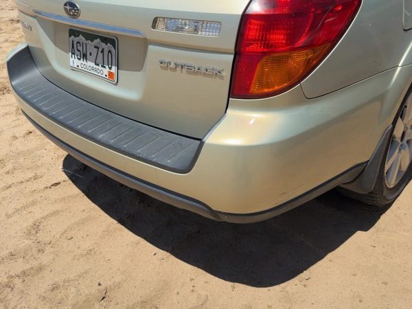 2005-2009 Subaru Legacy Outback Rear Bumper Cover Assembly Gold 9J 57704AG11A — photo 3
