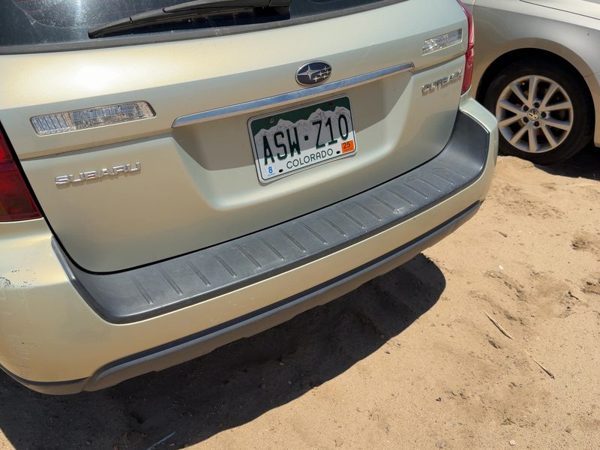 2005-2009 Subaru Legacy Outback Rear Bumper Cover Assembly Gold 9J 57704AG11A — photo 7