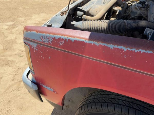 1982-1993 Chevy S10 Pickup Driver Left Front Fender Oem Red 15961503 — photo 2