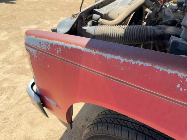 1982-1993 Chevy S10 Pickup Driver Left Front Fender Oem Red 15961503 — photo 4