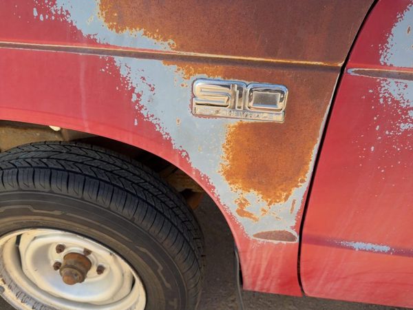 1982-1993 Chevy S10 Pickup Driver Left Front Fender Oem Red 15961503 — photo 8