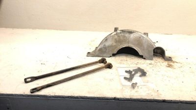 1995 Silverado 1500 Transmission Dust Cover Torque Converter Brace Bolts 5.7L At