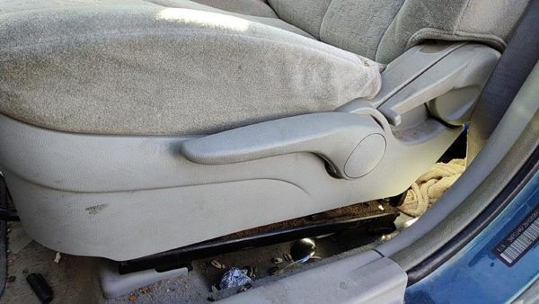 2005-2008 Hyundai Sonata Driver Left Side Seat Trim Panel Oem Gray — photo 3