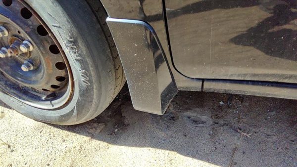 07-10 Nissan Sentra Driver Left Moulding From Fender Oem Trim Strip Black Kh3 — photo 3