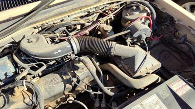 1984 Ford Tempo Complete Air Intake Cleaner Filter Box Housing With Tube 2.3L