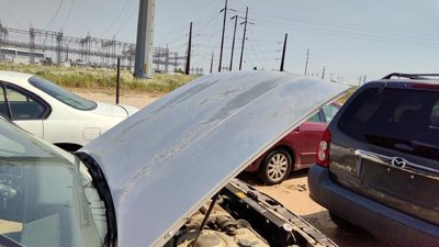 1990 Oldsmobile Delta 88 Hood Gray
