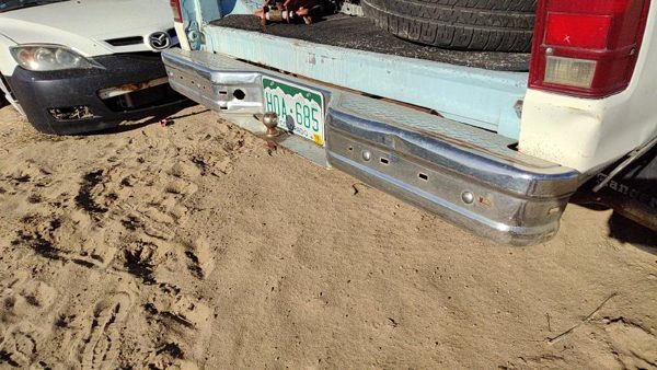 1986 Ford Ranger Rear Bumper Assembly Bent — photo 2