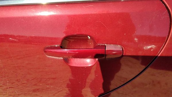 02-06 Toyota Camry Driver Left Rear Outside Door Handle Oem Back Salsa Red 3Q3 — photo 3