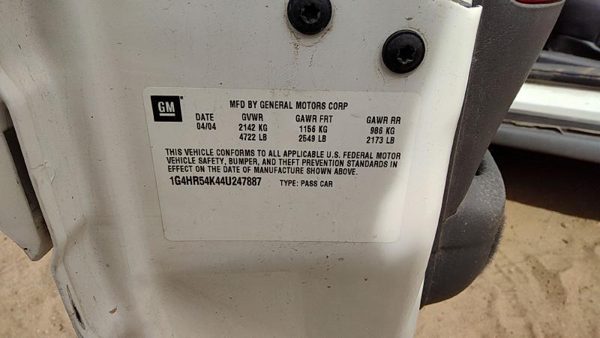 2004 Buick LeSabre Intake Manifold 3.8L — photo 4
