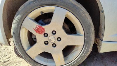 2006-2010 Chevy Cobalt Ss 17" Aluminum Wheel Oem Factory 5 Spoke Rim #3 09595090
