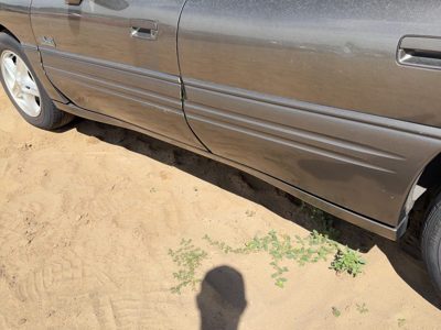 1996-1999 Pontiac Bonneville Driver Left Lower Rocker Panel Moulding Oem Gold